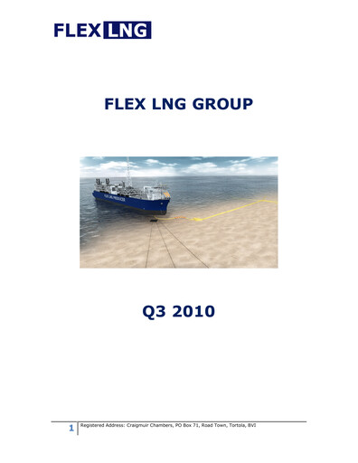 Thumbnail Flex LNG Quarterly Report 2010-q3