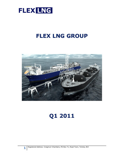Thumbnail Flex LNG Quarterly Report 2011-q1