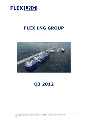Thumbnail Flex LNG Quarterly Report 2012-q3