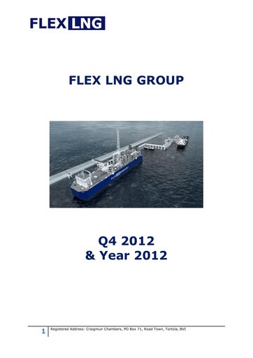 Thumbnail Flex LNG Quarterly Report 2012-q4