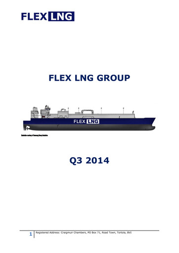 Thumbnail Flex LNG Quarterly Report 2014-q3
