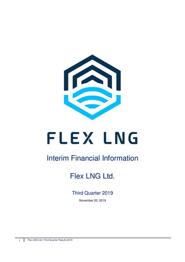 Thumbnail Flex LNG Quarterly Report 2019-q3