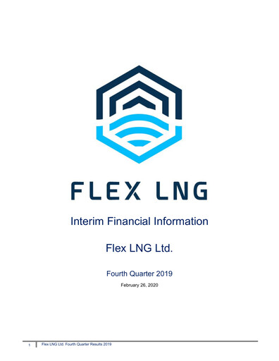 Thumbnail Flex LNG Quarterly Report 2019-q4