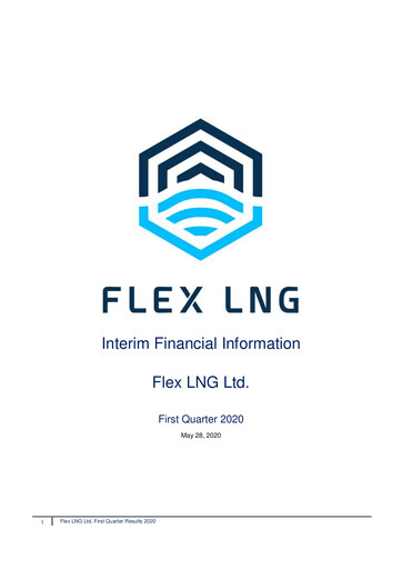 Thumbnail Flex LNG Quarterly Report 2020-q1