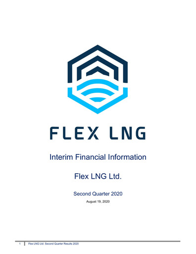 Thumbnail Flex LNG Quarterly Report 2020-q2