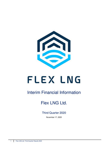 Thumbnail Flex LNG Quarterly Report 2020-q3