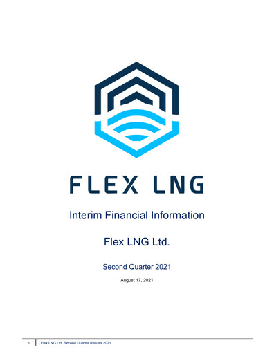 Thumbnail Flex LNG Quarterly Report 2021-q2