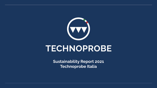 Thumbnail Technoprobe Sustainability Report 2021