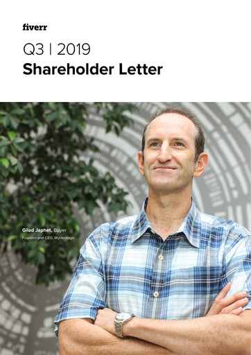 Miniature Fiverr Rapport trimestriel 2019-q3