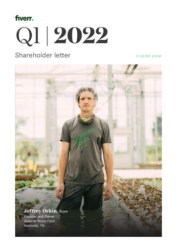 Miniature Fiverr Rapport trimestriel 2022-q1