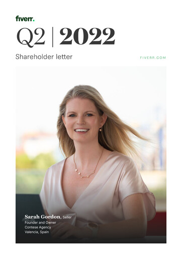 Miniature Fiverr Rapport trimestriel 2022-q2