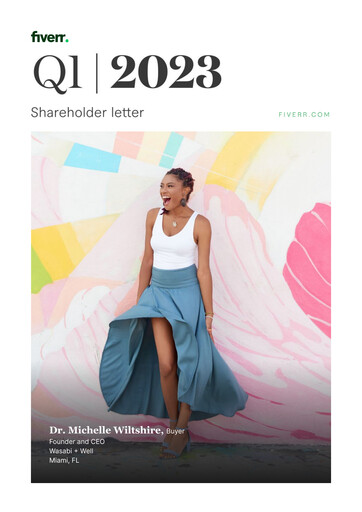 Miniature Fiverr Rapport trimestriel 2023-q1