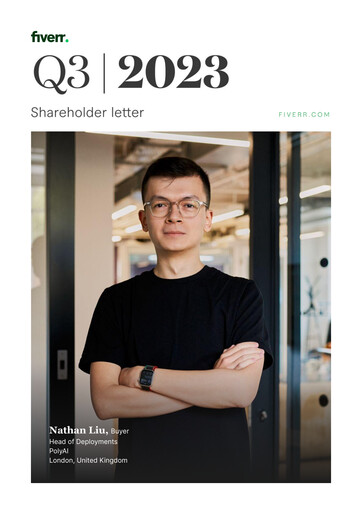 Miniature Fiverr Rapport trimestriel 2023-q3