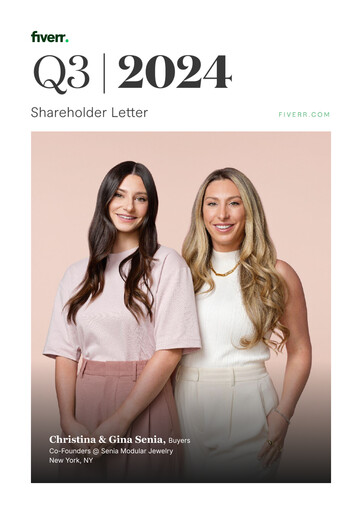 Miniature Fiverr Rapport trimestriel 2024-q3