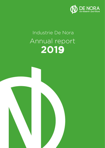 Thumbnail Industrie De Nora Annual Report 2019