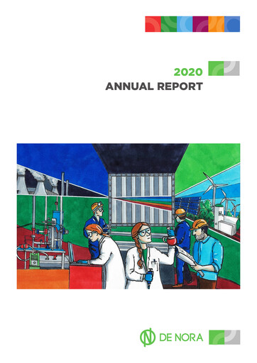 Thumbnail Industrie De Nora Annual Report 2020