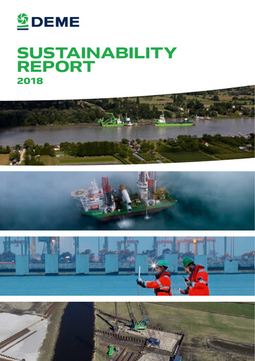 Thumbnail DEME Group Sustainability Report 2018