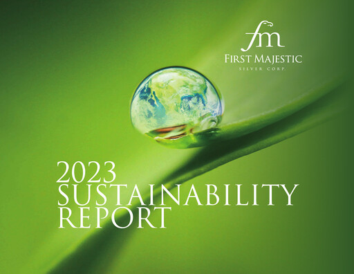 Thumbnail First Majestic Silver
 Sustainability Report 2023