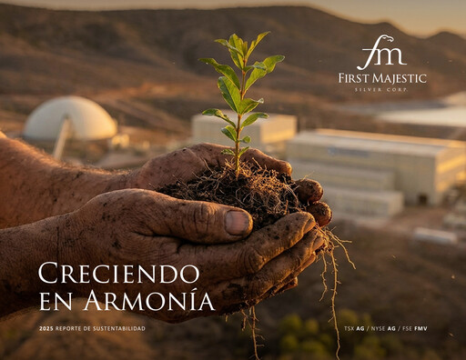 Thumbnail First Majestic Silver
 Sustainability Report 2025