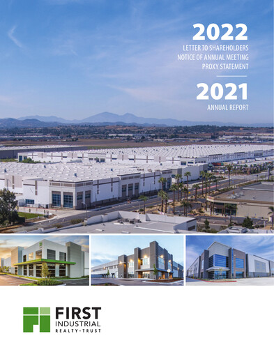 Thumbnail First Industrial Realty Trust Annual Report 2021