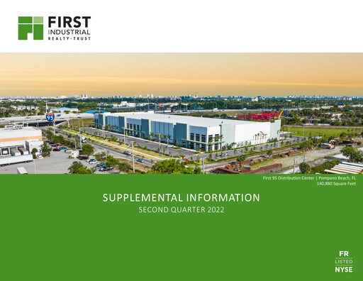 Thumbnail First Industrial Realty Trust Quarterly Report 2022-q2
