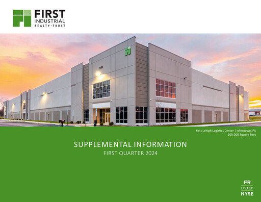 Thumbnail First Industrial Realty Trust Quarterly Report 2024-q1