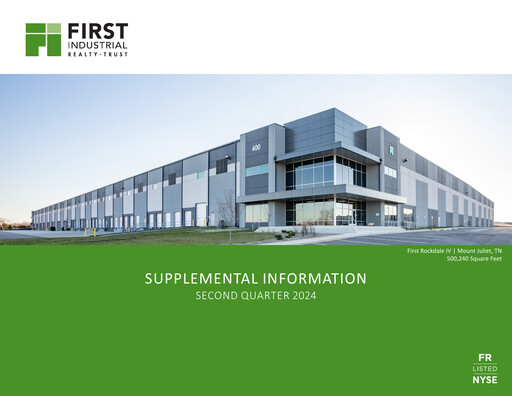 Thumbnail First Industrial Realty Trust Quarterly Report 2024-q2