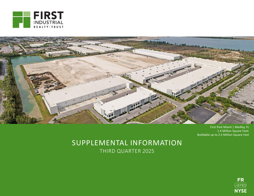 Thumbnail First Industrial Realty Trust Quarterly Report 2025-q3