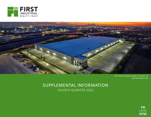 Thumbnail First Industrial Realty Trust Quarterly Report 2025-q4