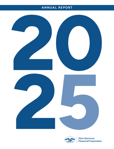 Thumbnail First American Financial Corporation Annual Report 2025