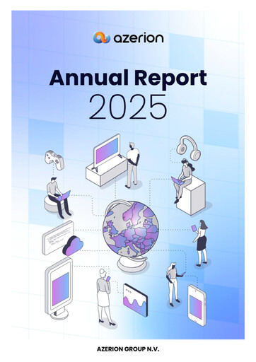 Thumbnail Azerion Group Annual Report 2025