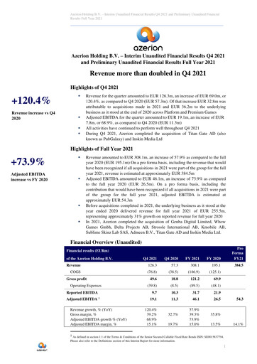 Thumbnail Azerion Group Quarterly Report 2021-q4