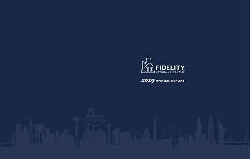 Miniature Fidelity National Financial
 Rapport annuel 2019