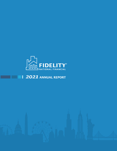 Miniature Fidelity National Financial
 Rapport annuel 2021