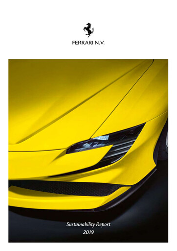 Thumbnail Ferrari Sustainability Report 2019
