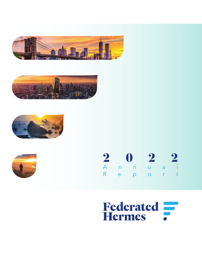 Thumbnail Federated Hermes
 Annual Report 2022