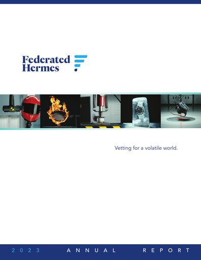 Thumbnail Federated Hermes
 Annual Report 2023