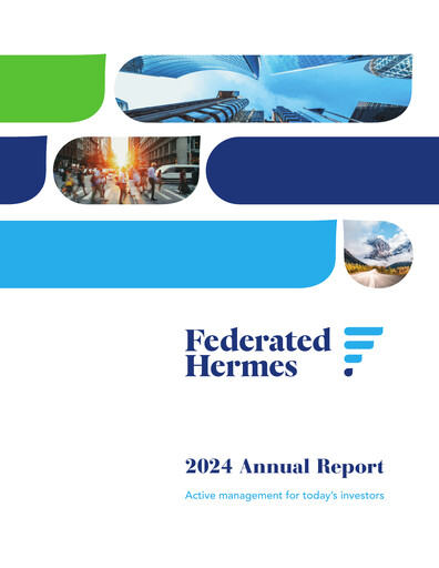 Thumbnail Federated Hermes
 Annual Report 2024