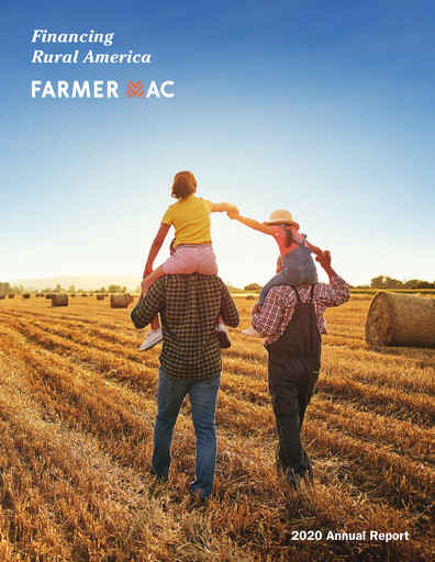 Miniature Federal Agricultural Mortgage Corporation Rapport annuel 2020