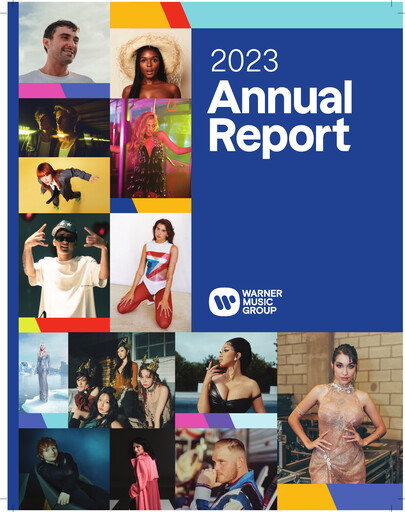 Miniature Warner Music Group
 Rapport annuel 2023