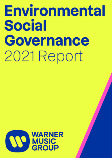 Thumbnail Warner Music Group
 ESG Report 2021