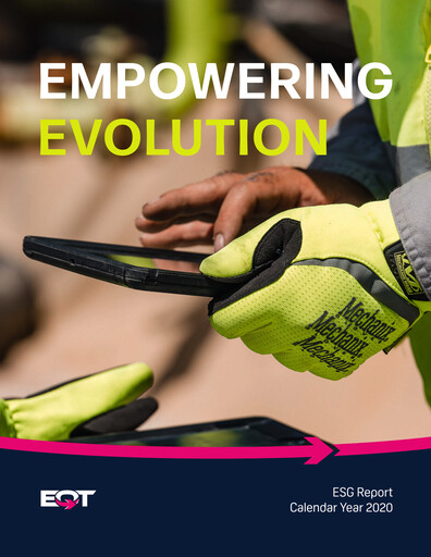 Thumbnail EQT Corporation
 ESG Report 2020