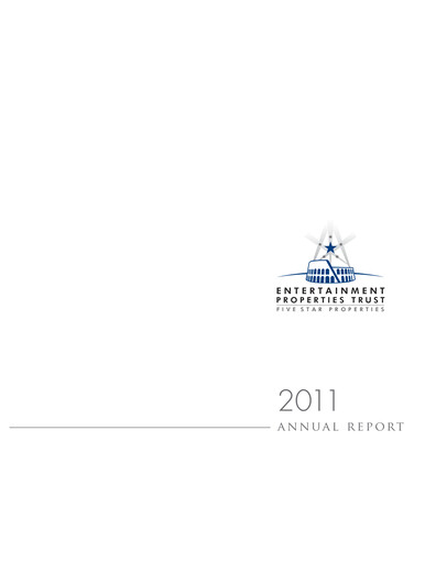 Thumbnail EPR Properties
 Annual Report 2011