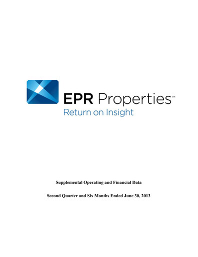 Thumbnail EPR Properties
 Quarterly Report 2013-q2