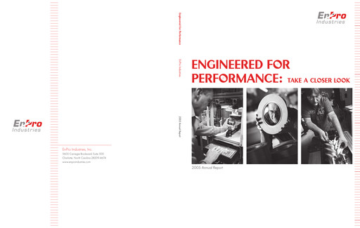 Thumbnail EnPro Industries
 Annual Report 2005