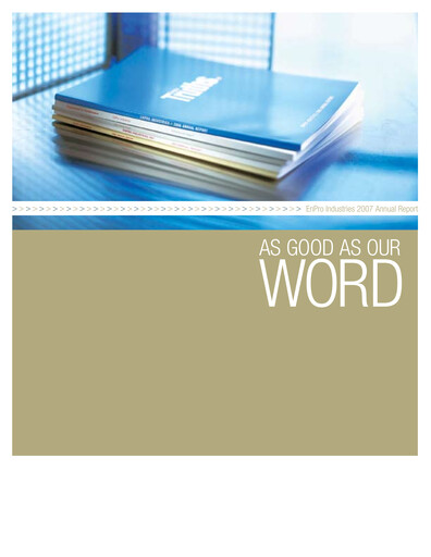 Thumbnail EnPro Industries
 Annual Report 2007
