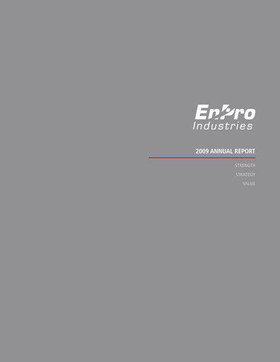 Thumbnail EnPro Industries
 Annual Report 2009