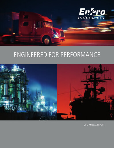 Thumbnail EnPro Industries
 Annual Report 2012