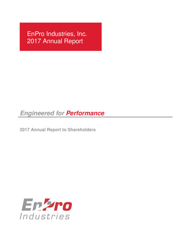 Thumbnail EnPro Industries
 Annual Report 2017
