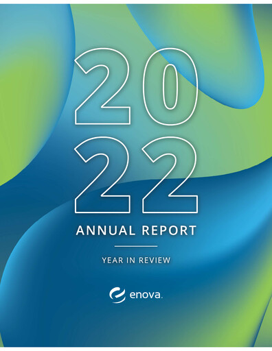 Vorschaubild Enova International
 Jahresbericht 2022